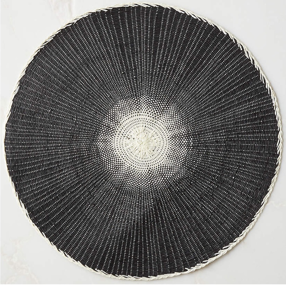 CB2 Emry Round Placemat